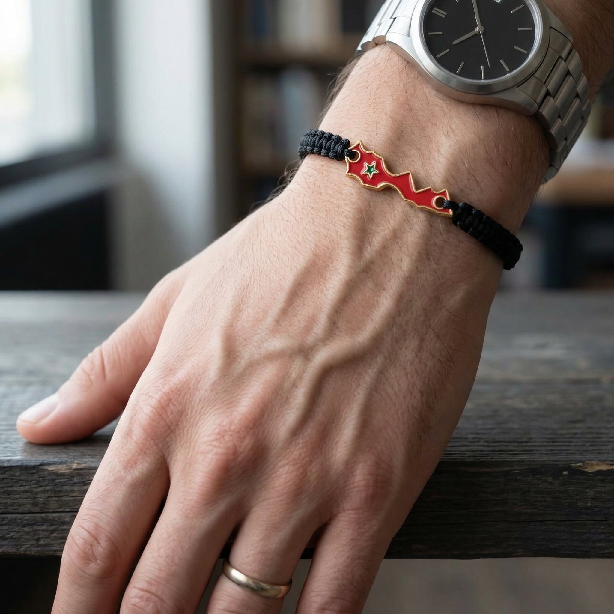 Morocco Map Bracelet