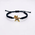 Bracelet with Star and Morocco Map