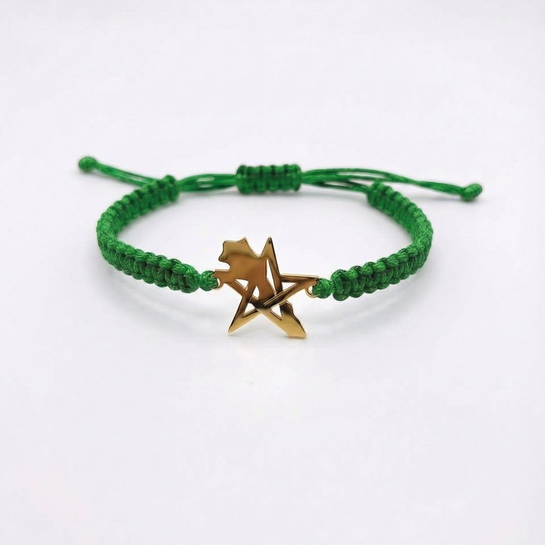 Bracelet with Star and Morocco Map