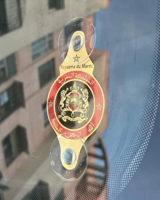 Moroccan Kingdom Car Hanging Badge – Luxury Interior Accessory