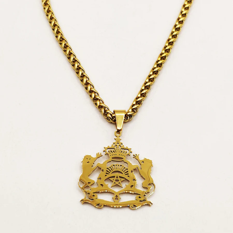 Collier Royaume du Maroc – Bijoux Marocains de Luxe