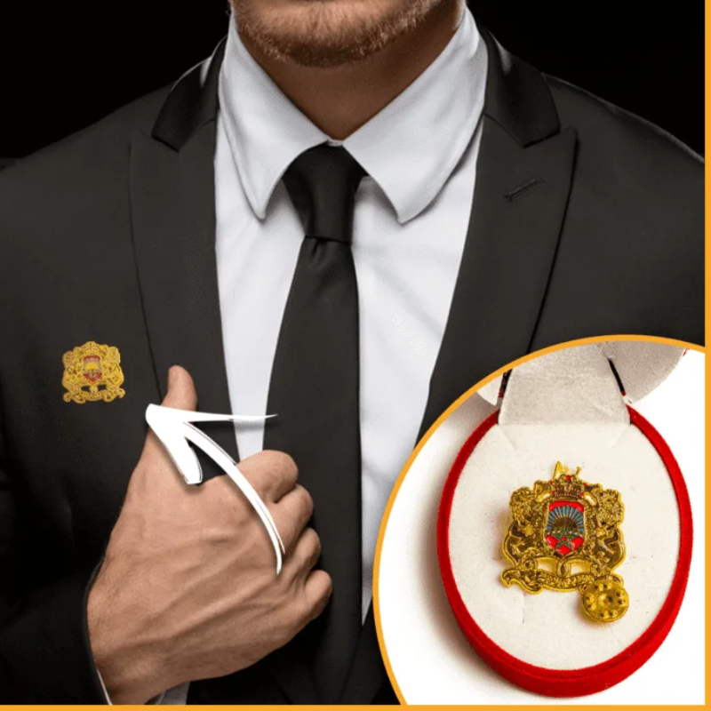 La Broche Royale Marocaine – Premium Moroccan Brooch