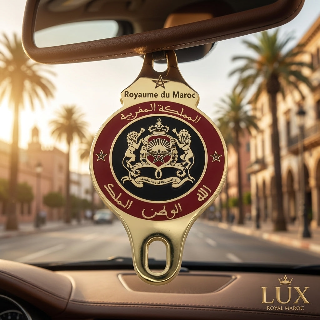 Moroccan Kingdom Car Hanging Badge – Luxury Interior Accessory