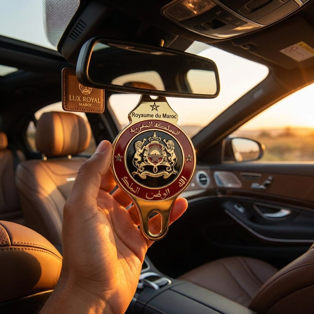 Moroccan Kingdom Car Hanging Badge – Luxury Interior Accessory