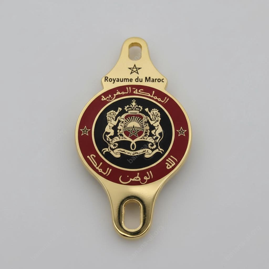 Moroccan Kingdom Car Hanging Badge – Luxury Interior Accessory