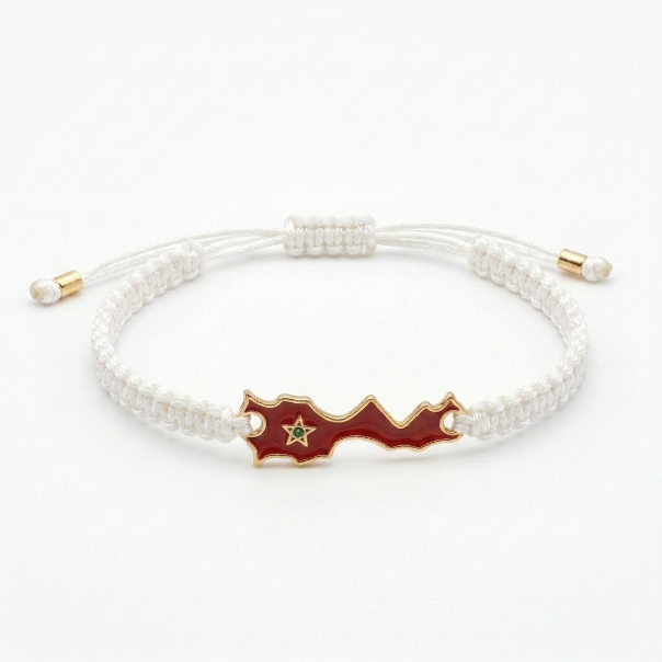 Morocco Map Bracelet