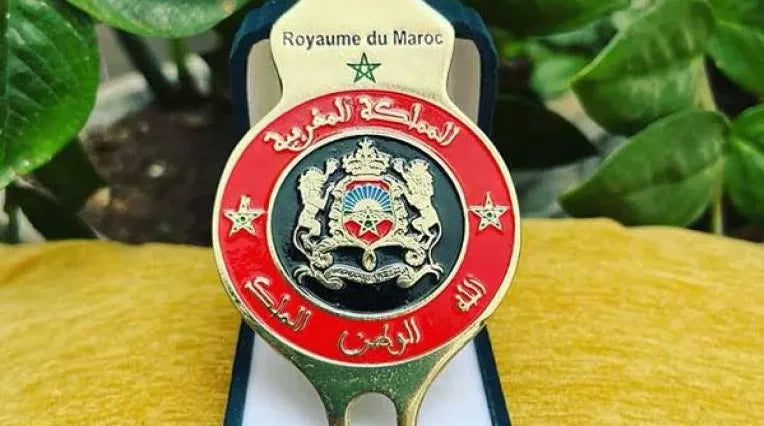 Moroccan Kingdom Car Hanging Badge – Luxury Interior Accessory