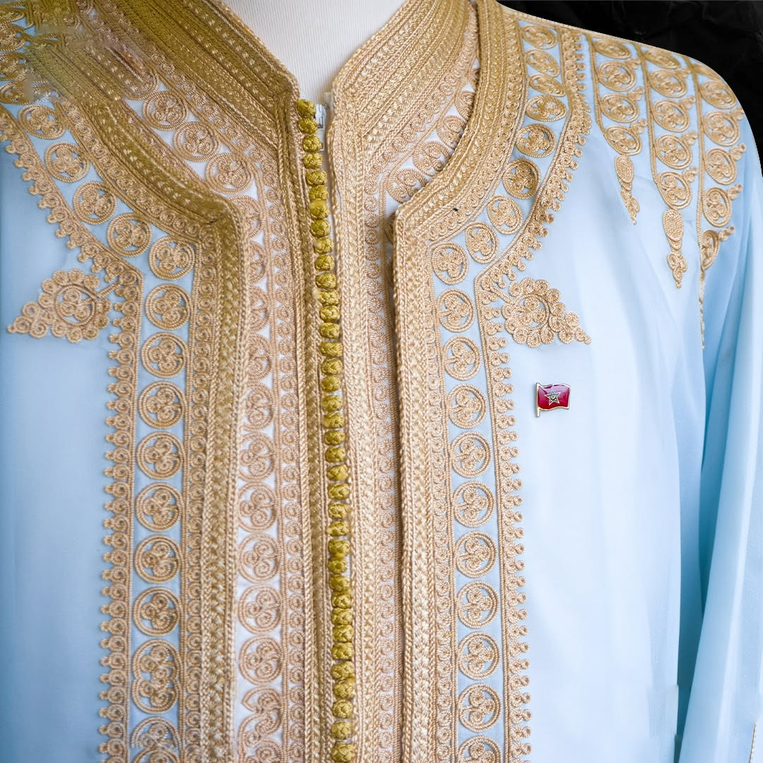 Premium Moroccan Flag Pin Badges