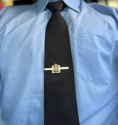 Royal Moroccan Tie Clip – Luxury Gold Finish