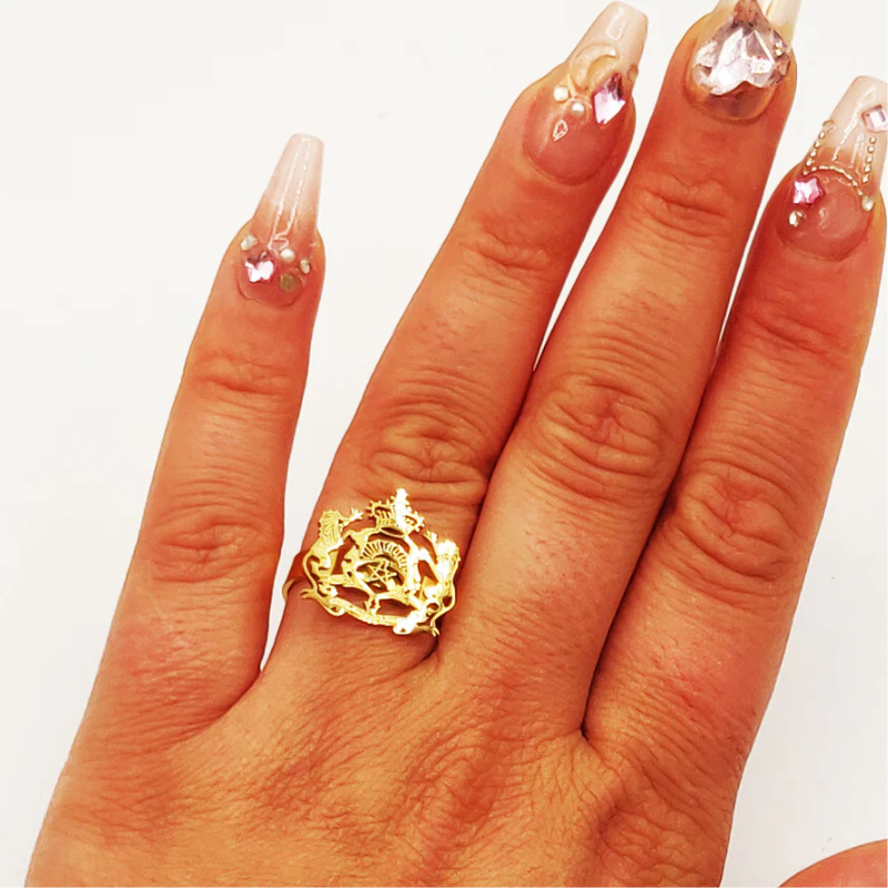 Bague Royaume du Maroc – Bijoux Marocains de Luxe